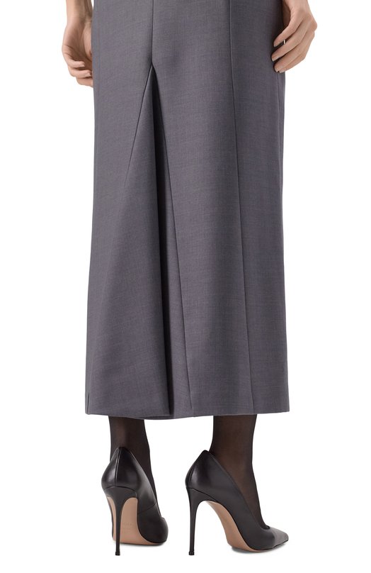 Шерстяная юбка Shervarli SK-25-0021 Серый  SK-25-0021 Фото 5