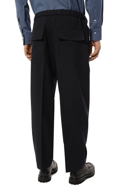 Шерстяные брюки JIL SANDER, арт. J21KA0012/J41136, фото 4