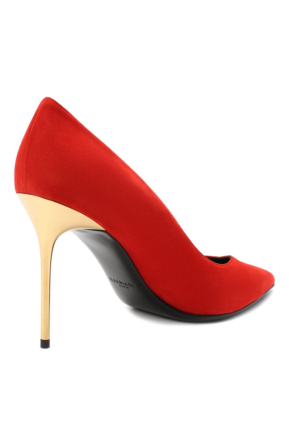 Замшевые туфли BALMAIN, арт. VN1C517/LCMK, фото 4