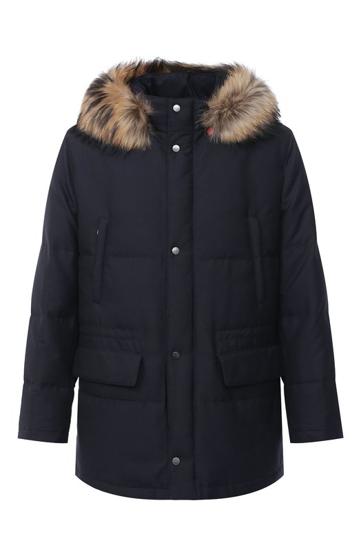 

Пуховая куртка Kiton, Синий