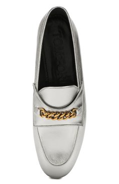 Лоферы из металлизированной кожи TOM FORD, арт. W2428A-LSH, фото 1