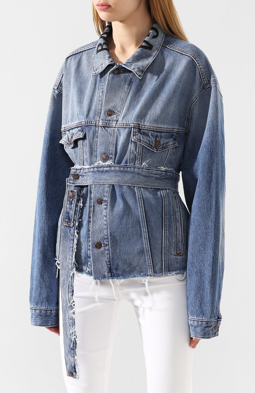 Джинсовая куртка BALENCIAGA, арт. 606144/TDW14, фото 3