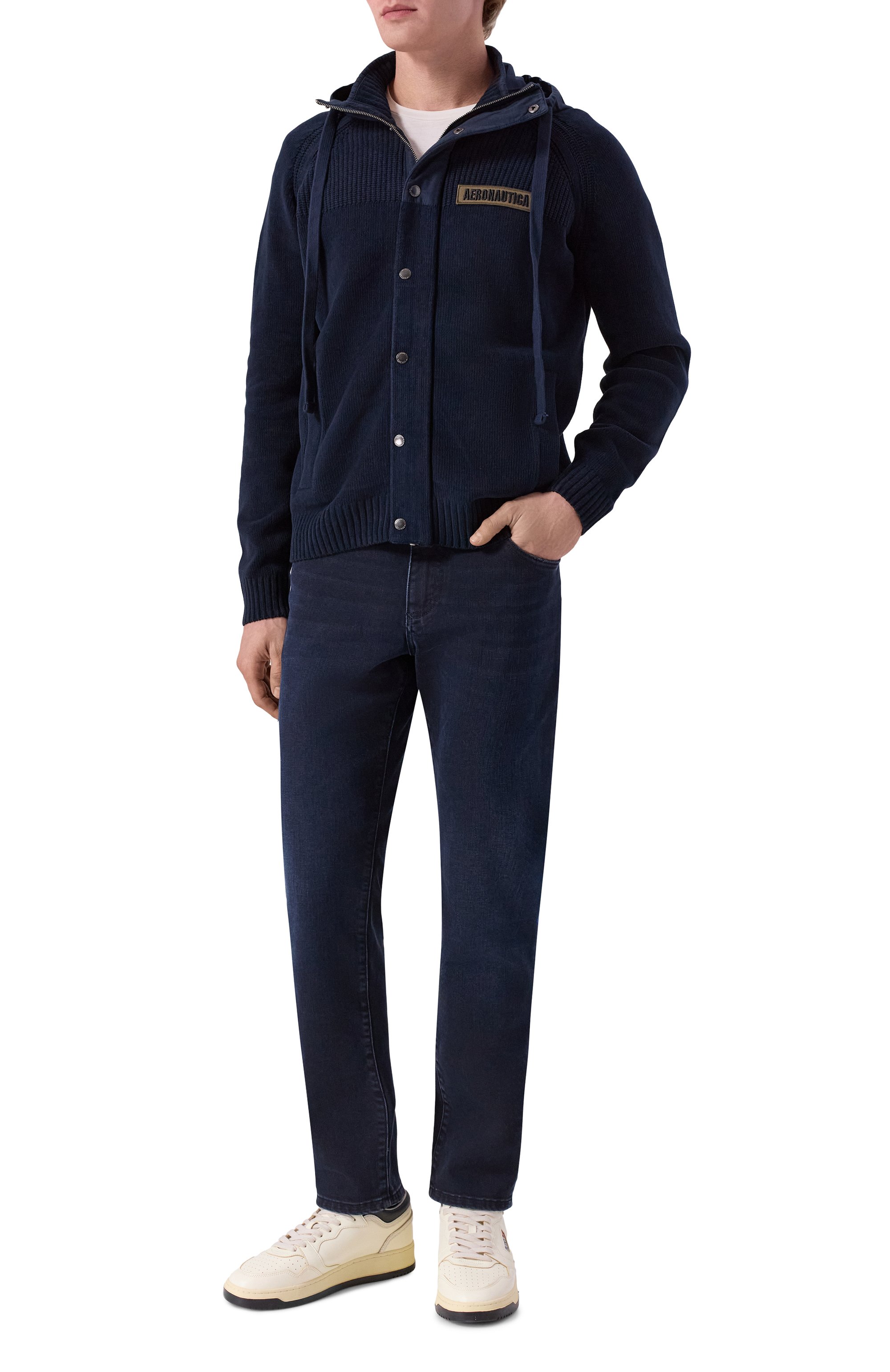 Хлопковый кардиган AERONAUTICA MILITARE, арт. MA1575UL00539, фото 2