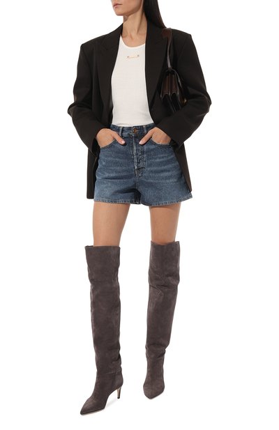 Джинсовые шорты CHLOÉ, арт. CHC23ADS01150, фото 2