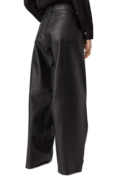 Кожаные брюки HAIKURE, арт. HEW03296PL002TP, фото 4