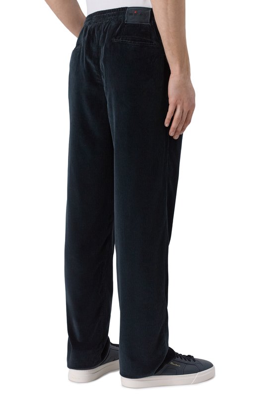 Вельветовые брюки Kiton UPLACRK0138H22 Чёрный  UPLACRK0138H22 Фото 4