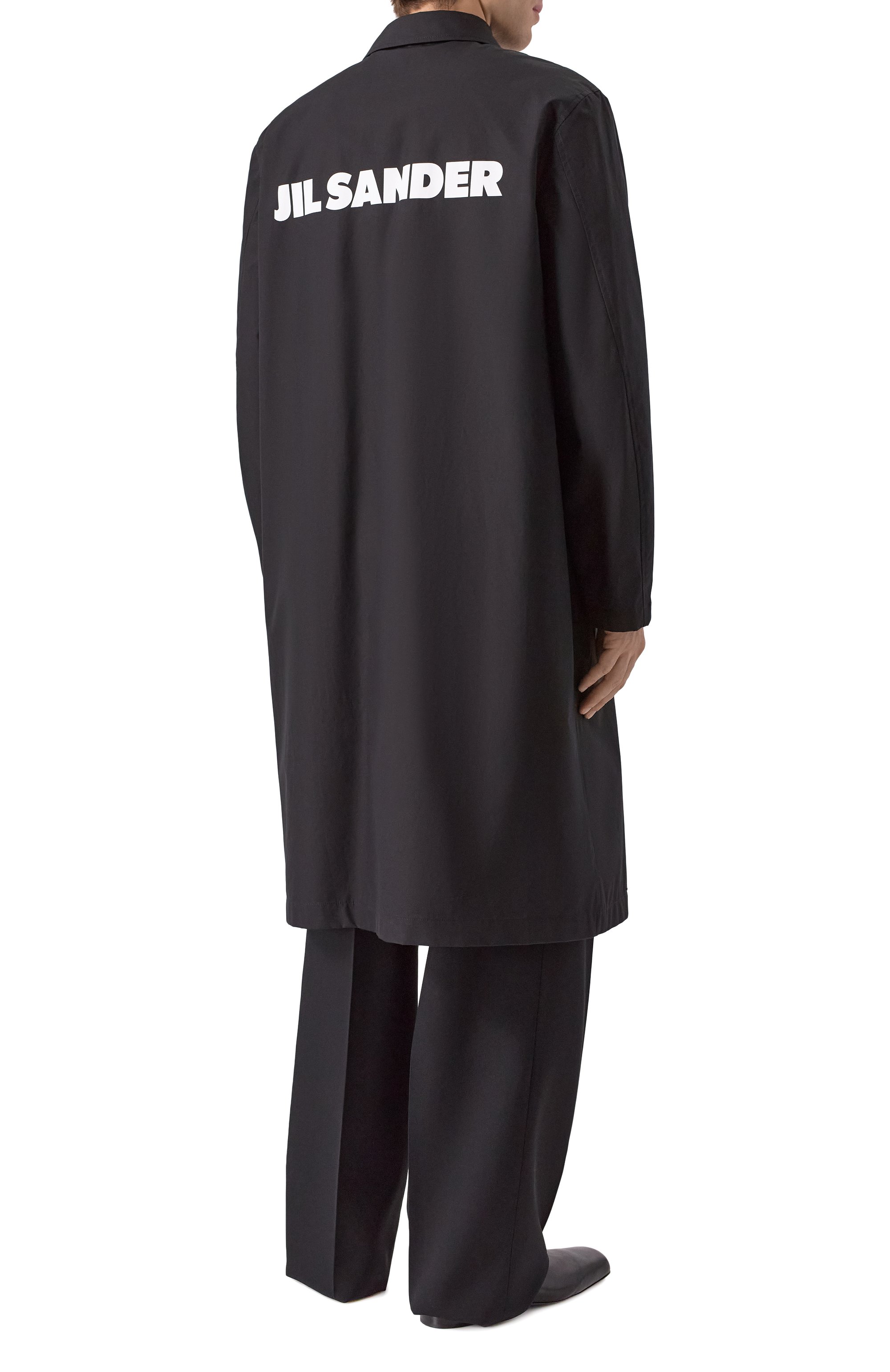 Хлопковый плащ JIL SANDER, арт. J23AA0007-J45026, фото 4