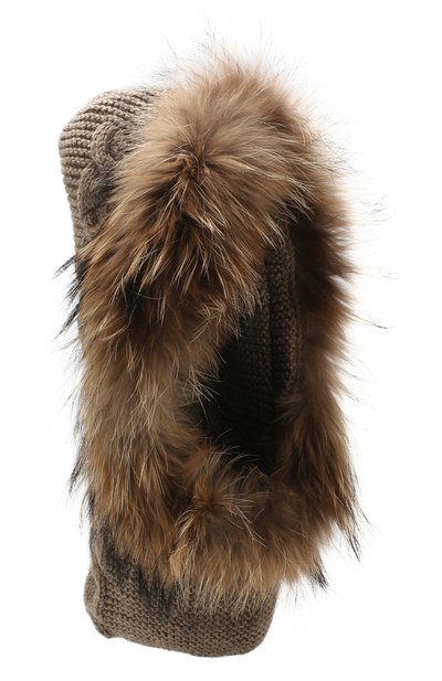 Шерстяная шапка CASILDA Y JIMENA светло-коричневого цвета по цене 10950 руб., арт. 755304019, фото 1 Шерстяная шапка CASILDA Y JIMENA, арт. 755304019, фото 1