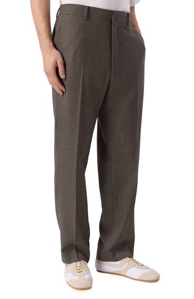 Шерстяные брюки MM6, арт. SH2KA0052/M35636, фото 3