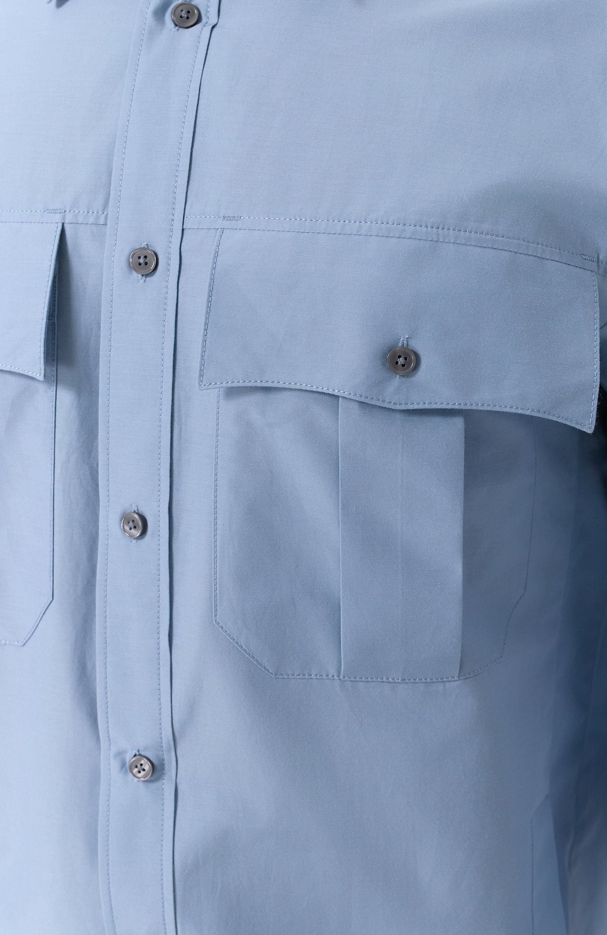 Рубашка из хлопка и шелка EMPORIO ARMANI, арт. EM001530/AF14190, фото 5