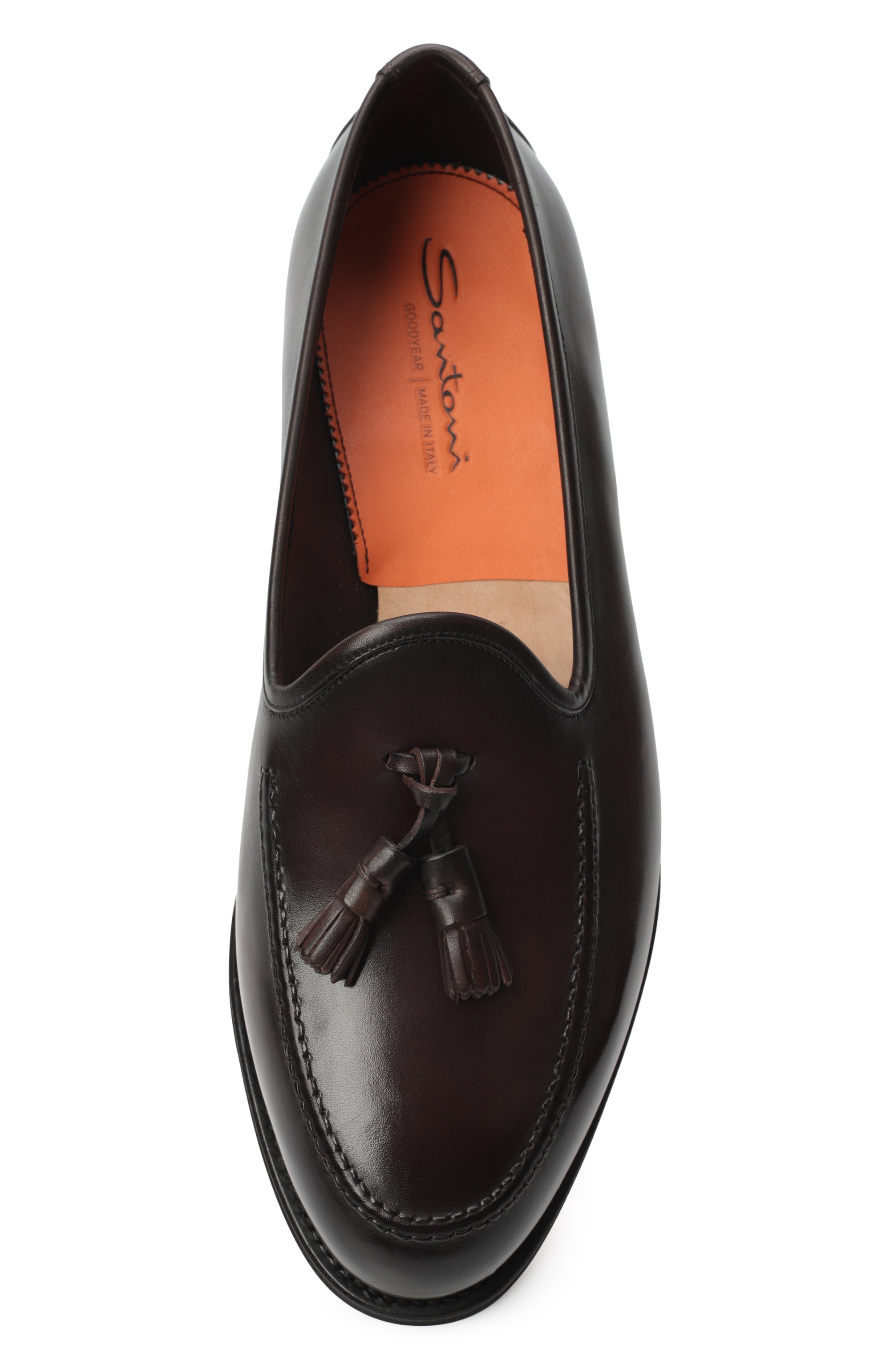 Кожаные лоферы andrea SANTONI, арт. MCAG18970MC1HVVD, фото 6