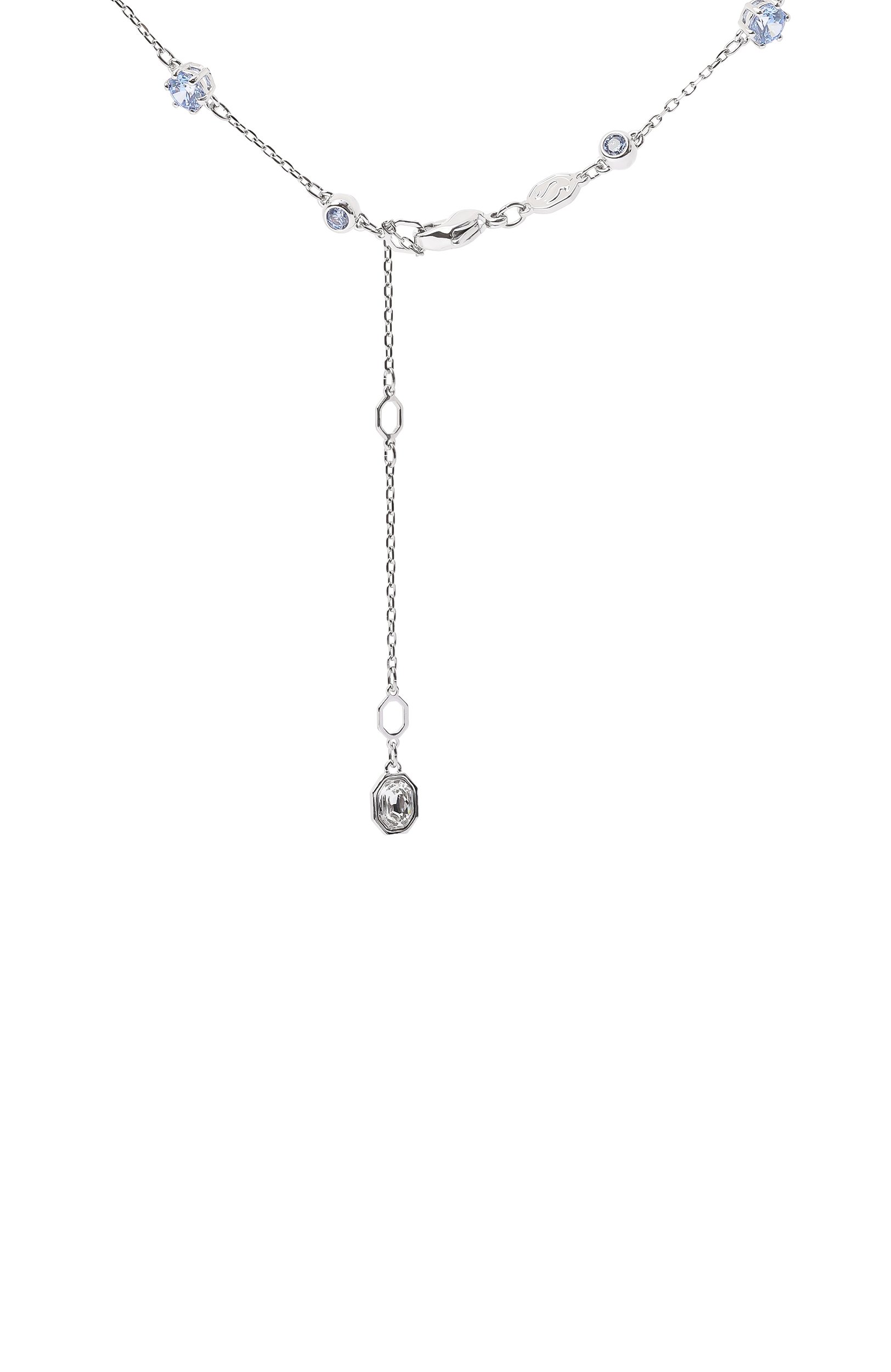 Колье constella SWAROVSKI голубого цвета по цене 38500 руб., арт. 5732255, фото 4 Колье constella SWAROVSKI, арт. 5732255, фото 4