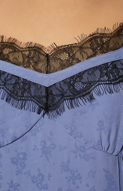 Хлопковое платье LOOM BY RODINA синего цвета по цене 31500 руб., арт. LBR/SS-DRKOMBL22, фото 5 Хлопковое платье LOOM BY RODINA, арт. LBR/SS-DRKOMBL22, фото 5