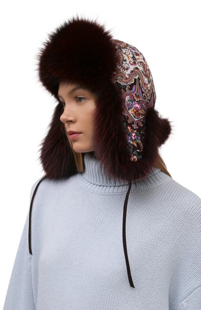 Шапка-ушанка из меха песца FURLAND, арт. 0194803310085600211, фото 2