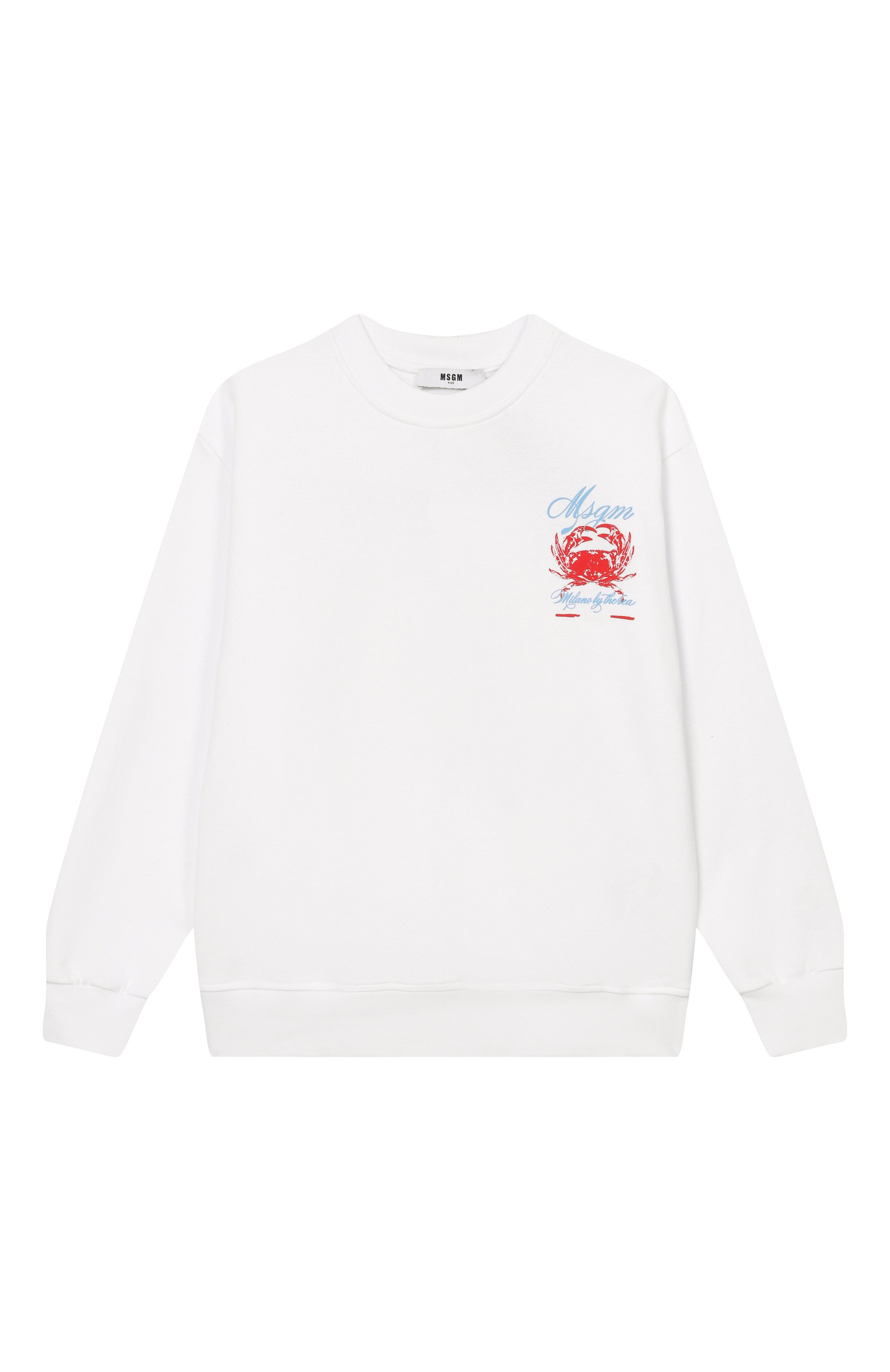 Хлопковый свитшот MSGM KIDS, арт. S6MSJBSW294, фото 1