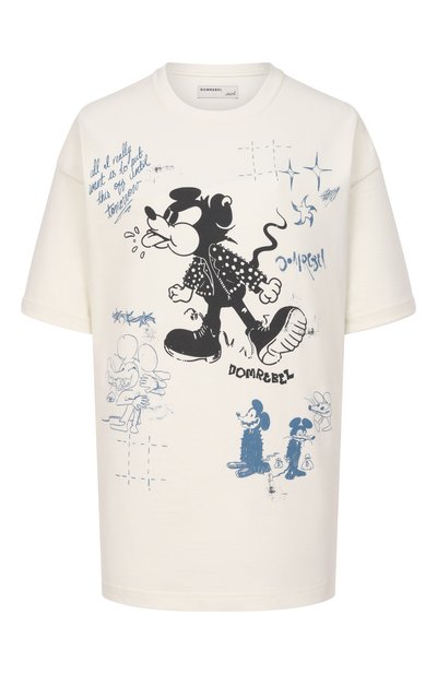 Женская хлопковая футболка DOMREBEL, арт. SPIT/T-SHIRT