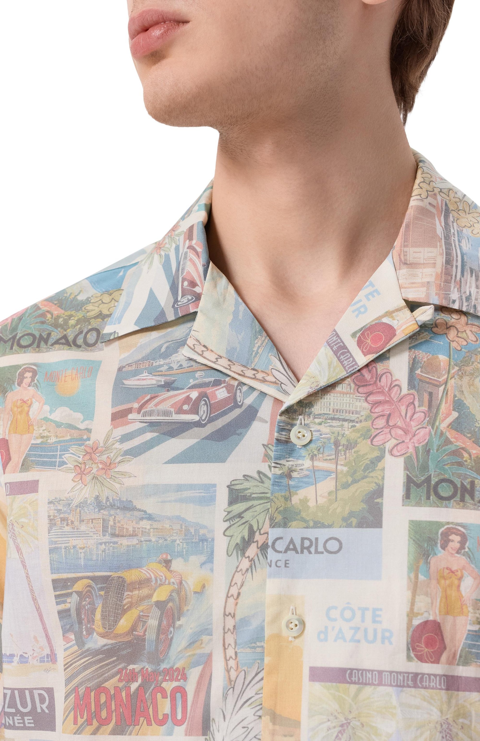 Хлопковая рубашка VAN LAACK, арт. VL-RIDU-S/172228_001, фото 5