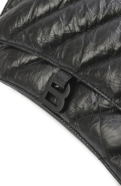 Сумка crush medium BALENCIAGA черного цвета по цене 442000 руб., арт. 785602/210IY, фото 3 Сумка crush medium BALENCIAGA, арт. 785602/210IY, фото 3