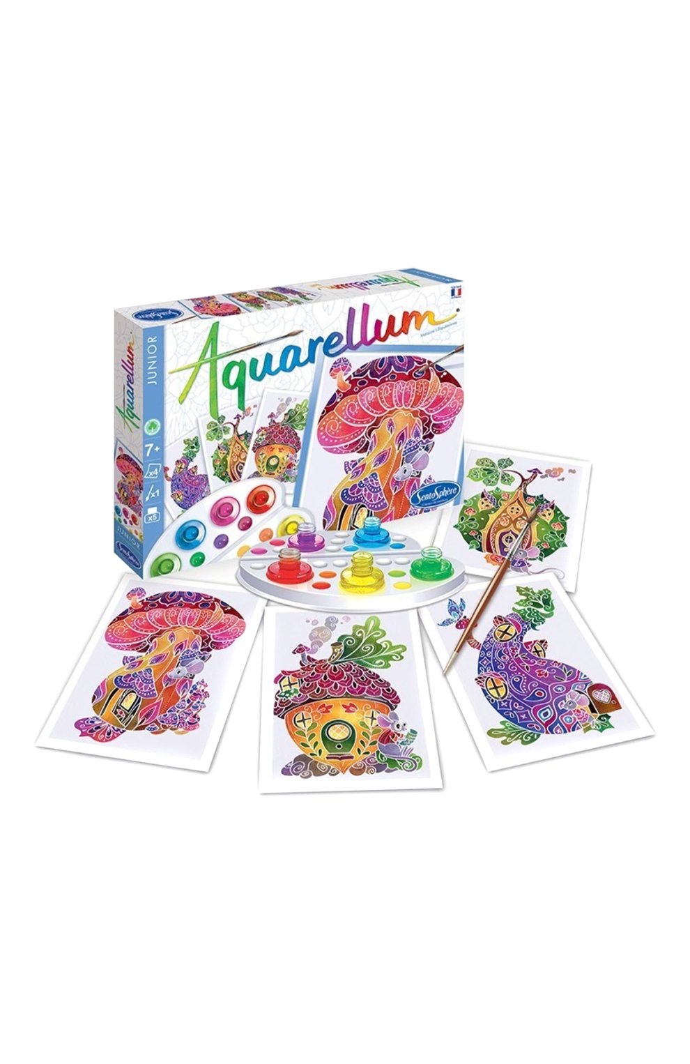 Акварельная раскраска домики SENTOSPHERE, арт. 6513, фото 1