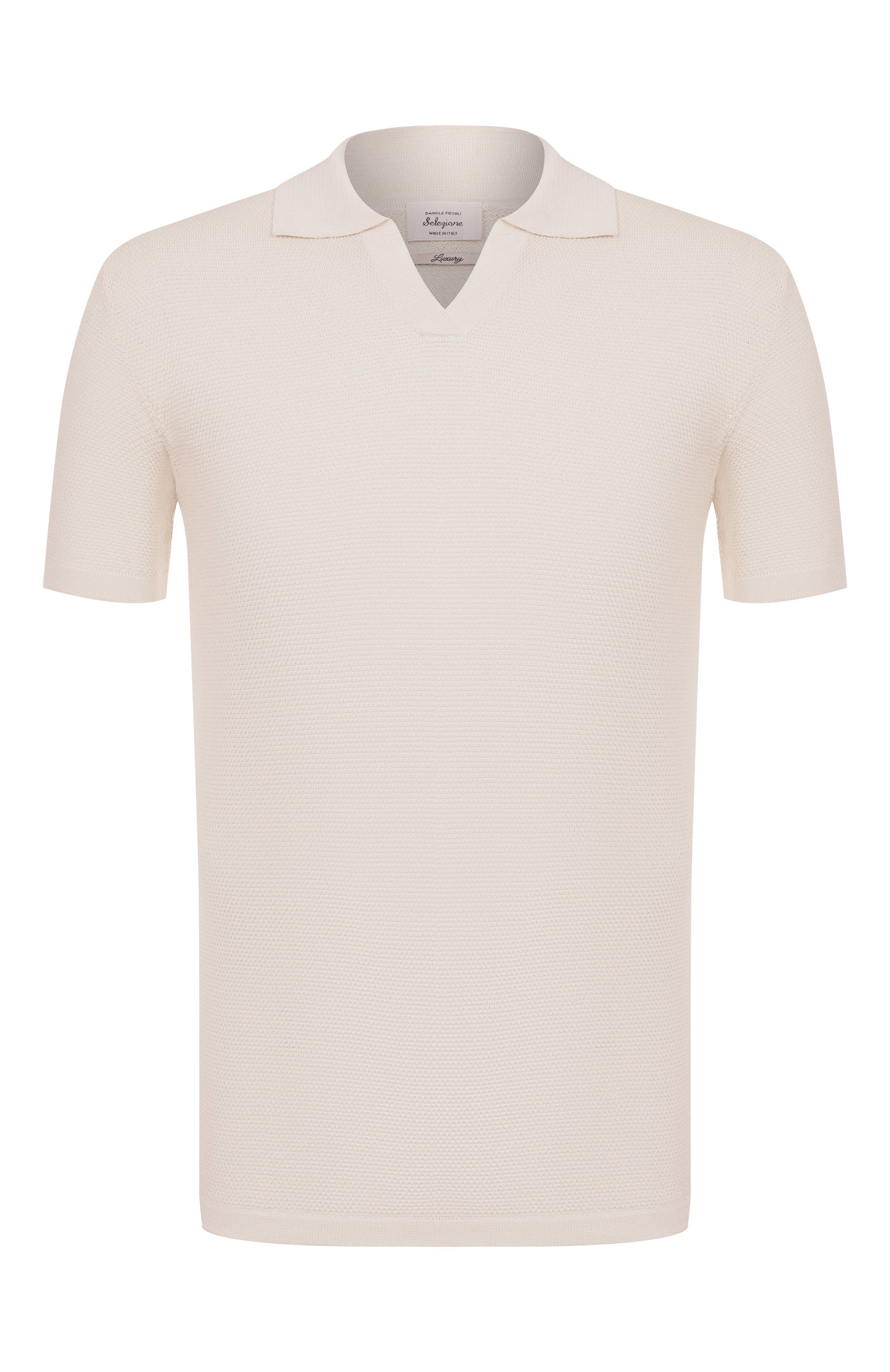 Шелковое поло DANIELE FIESOLI, арт. SE1103, фото 1