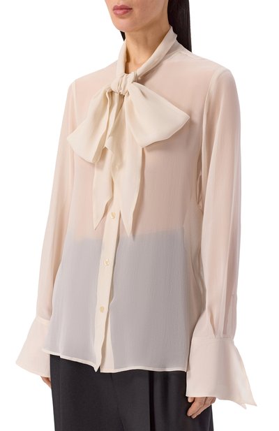 Шелковая блузка NINA RICCI, арт. 26PCT0001/SE1417, фото 3