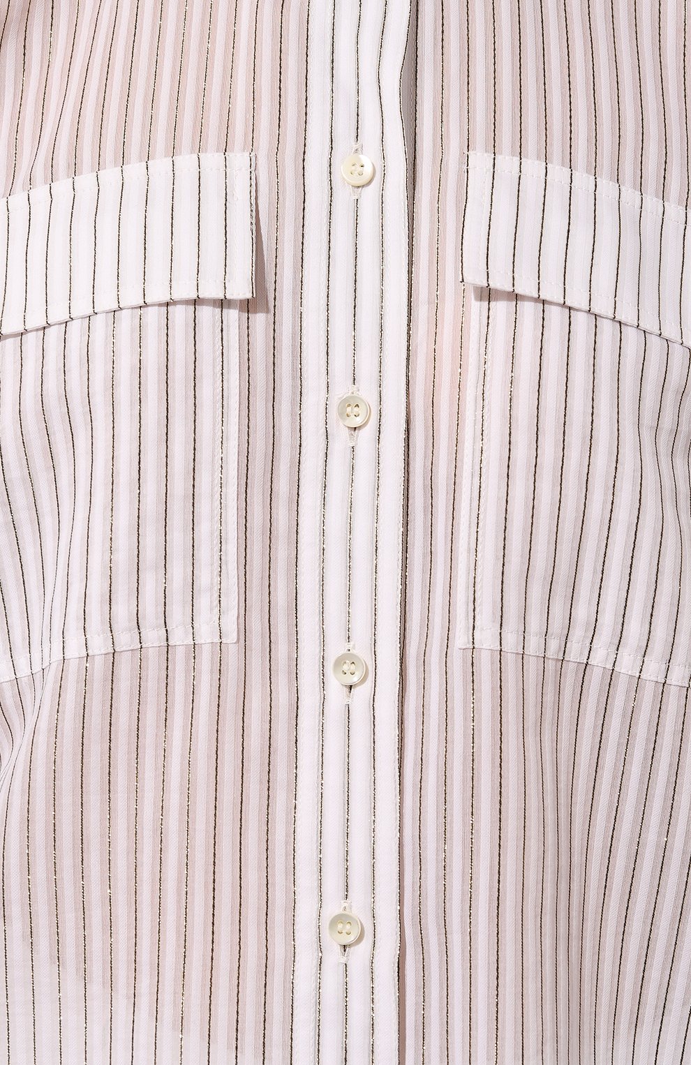 Рубашка из хлопка и шелка BRUNELLO CUCINELLI, арт. MP781MI216, фото 5