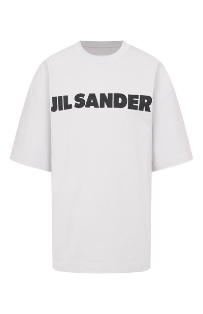 Женская хлопковая футболка JIL SANDER, арт. J53GC0009/J45148