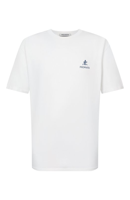 Хлопковая футболка Premiata PA1050 Белый PA1050
