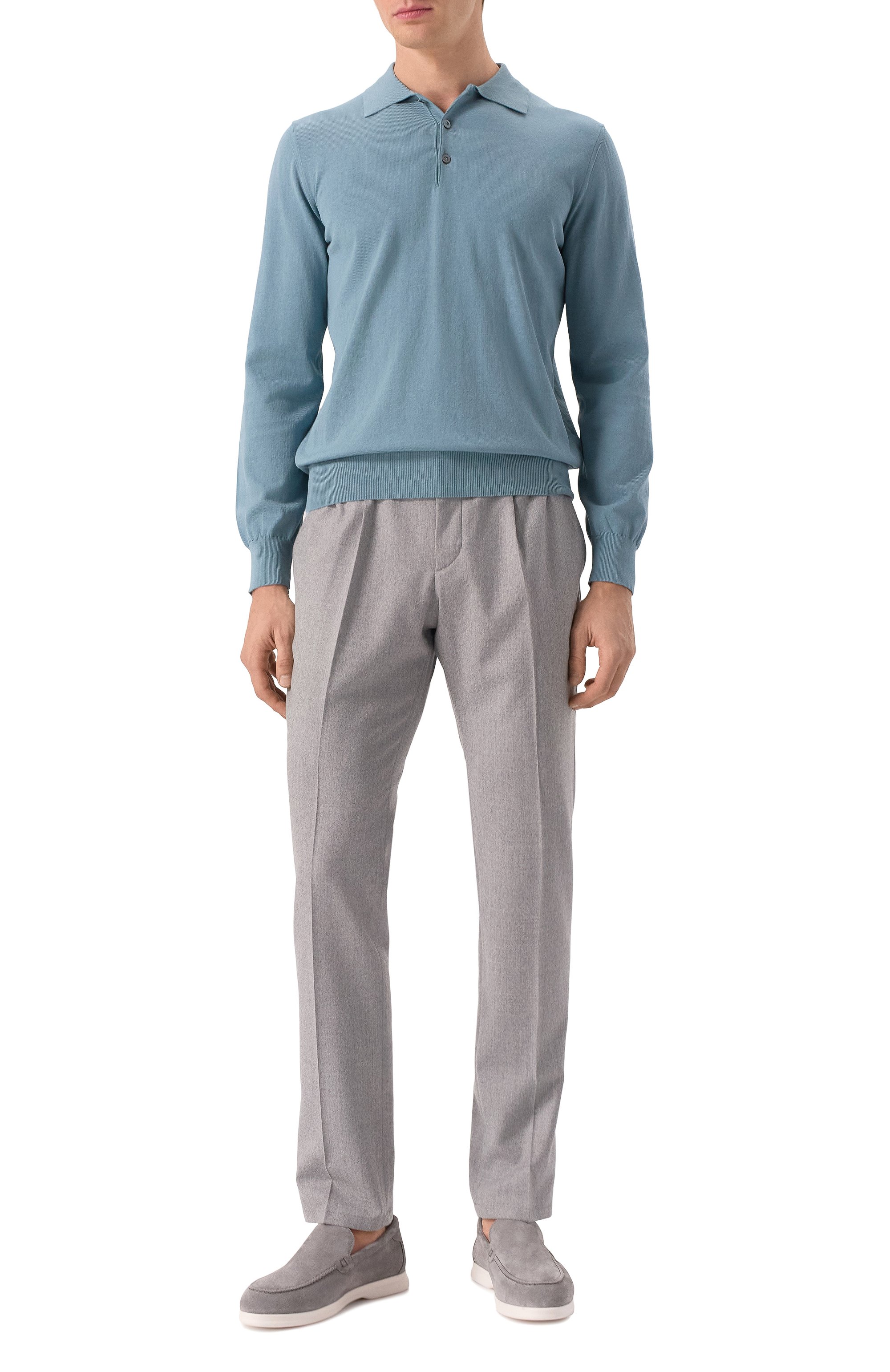 Замшевые лоферы DOUCAL'S, арт. DU3267ARTHUY009I, фото 2