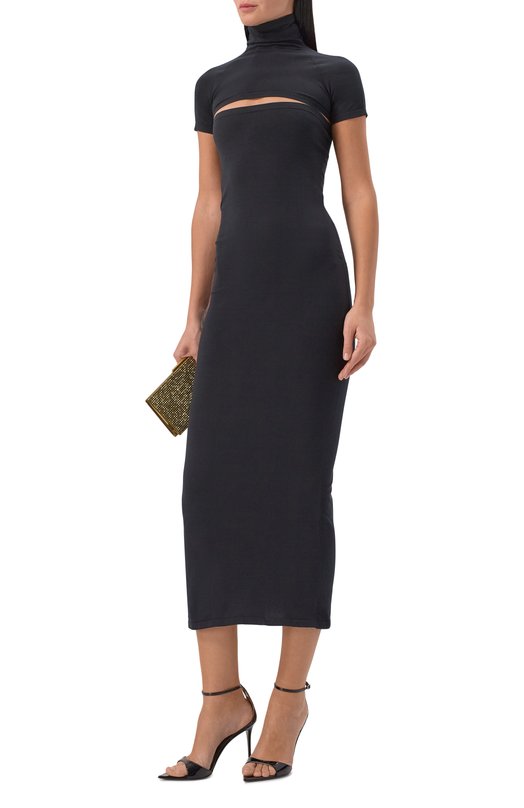 Платье Alaia AA9R2802K127B Чёрный  AA9R2802K127B Фото 2