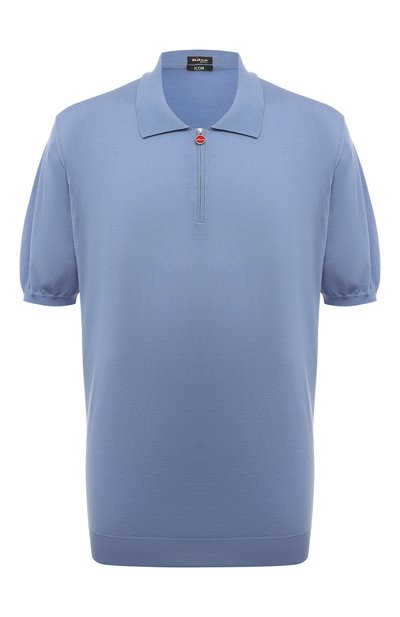 Мужская хлопковое поло KITON, арт. UK33ZL
