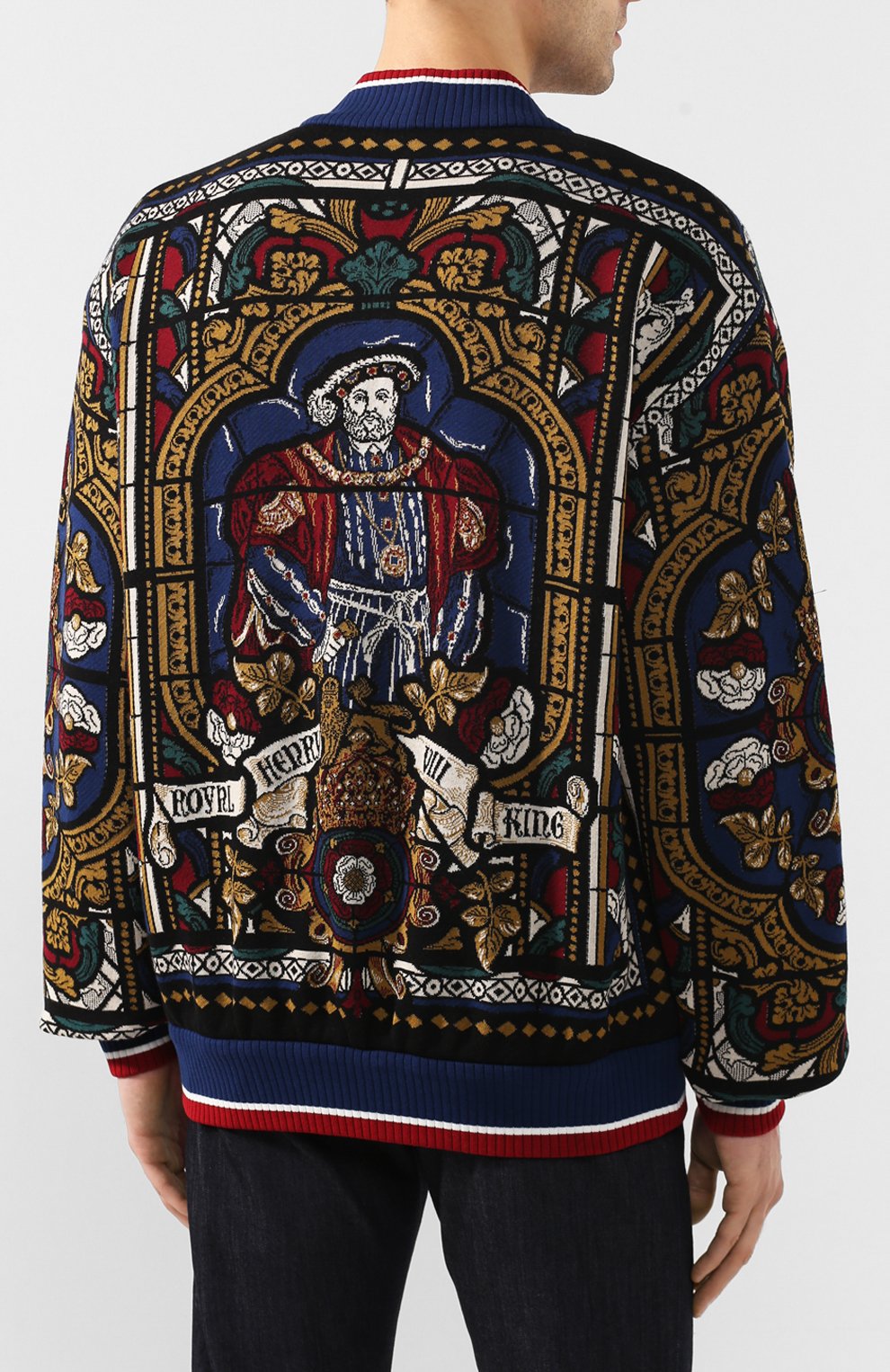 Хлопковый кардиган DOLCE & GABBANA, арт. G9RI1T/FJ7CH, фото 4