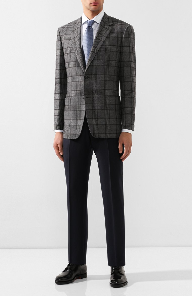 Хлопковая сорочка ZEGNA, арт. 602075/9NS0LB, фото 2