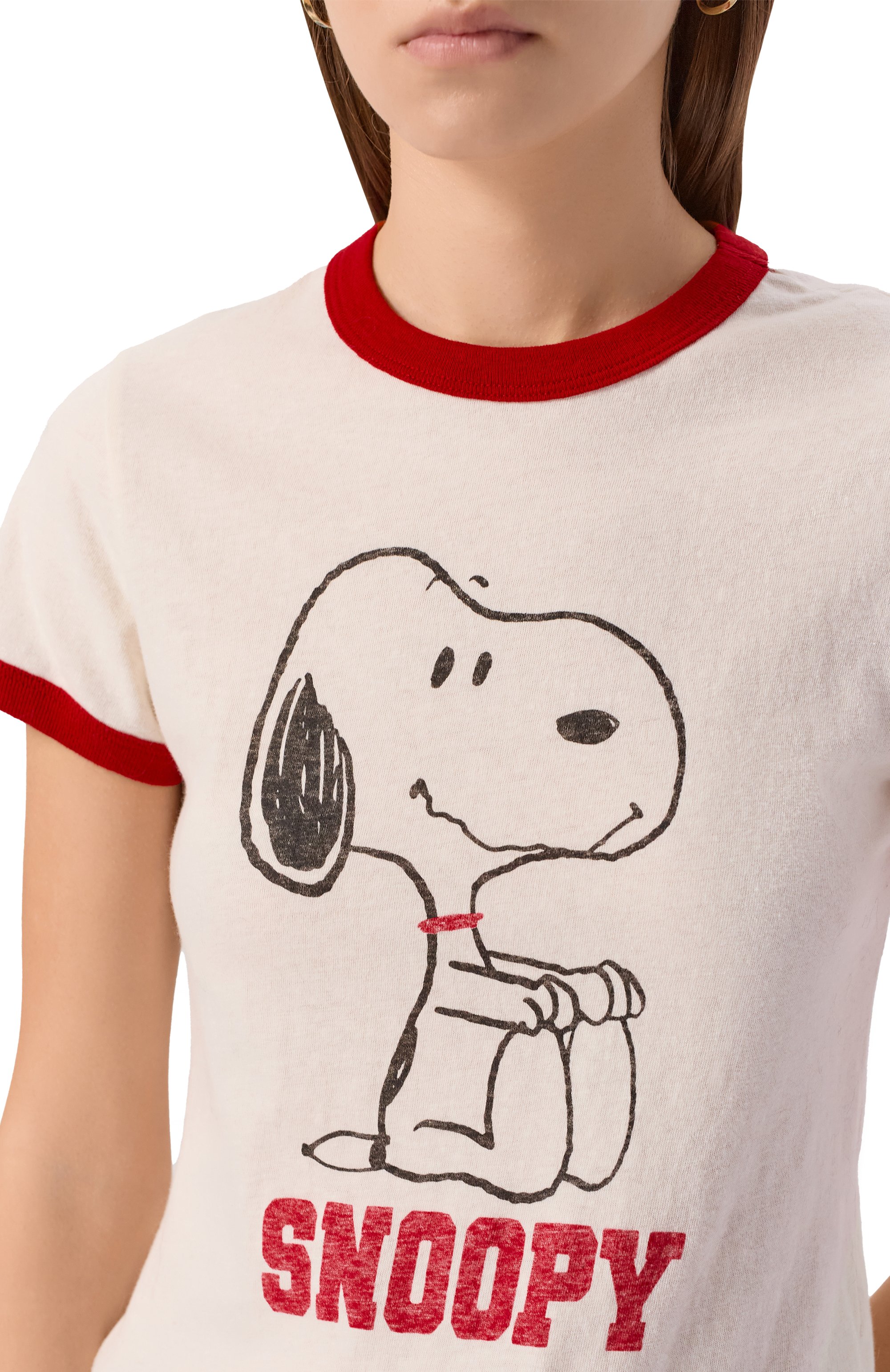 Хлопковая футболка RE/DONE, арт. 024-02WSRT002, фото 5