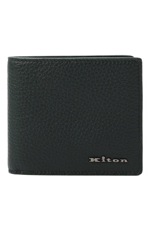 Кожаное портмоне Kiton UPEA042N0127104 Зелёный UPEA042N0127104