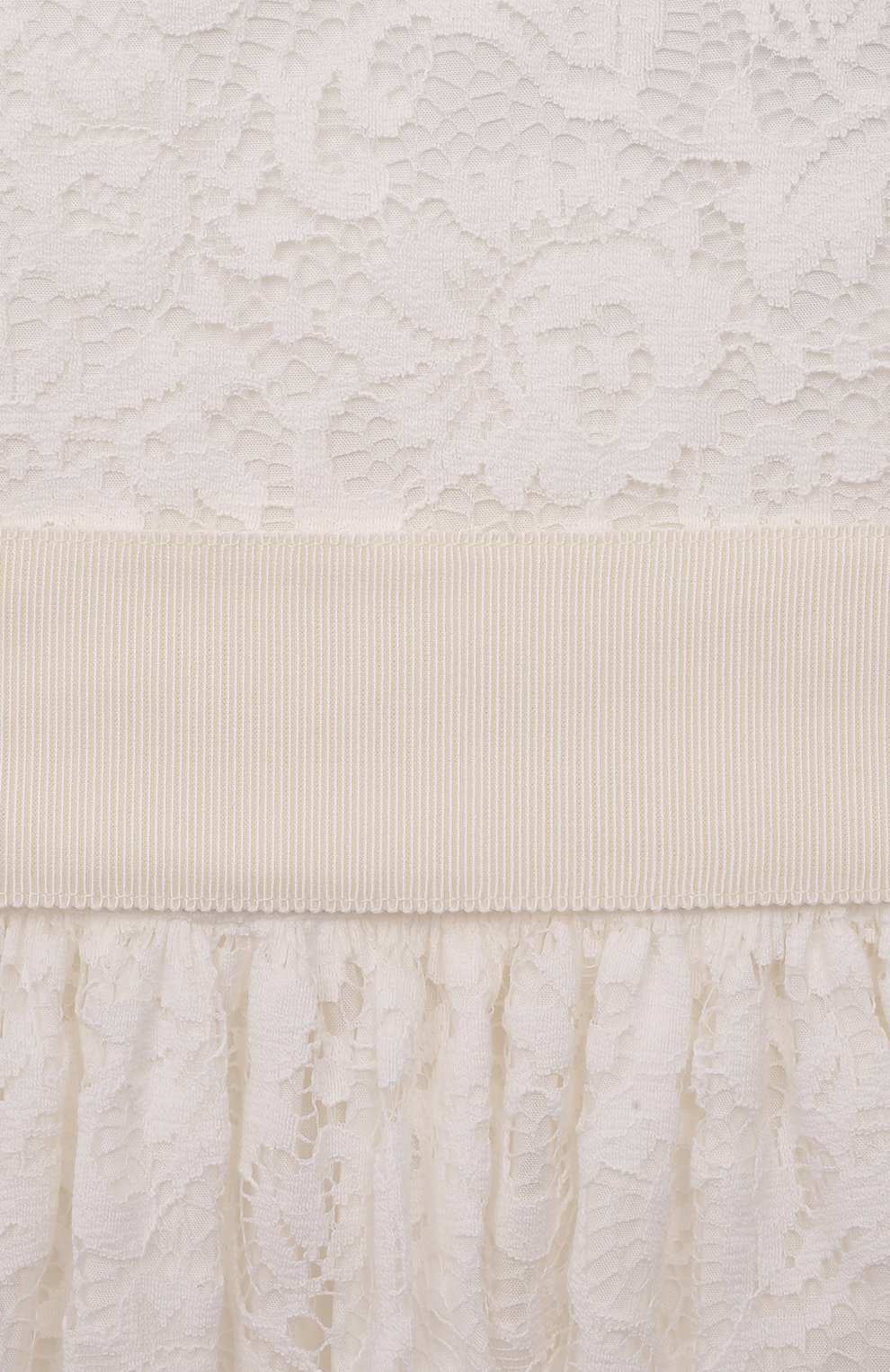 Хлопковое платье IL GUFO белого цвета по цене 42450 руб., арт. PATVL02LC5046/4A-6A, фото 3 Хлопковое платье IL GUFO, арт. PATVL02LC5046/4A-6A, фото 3