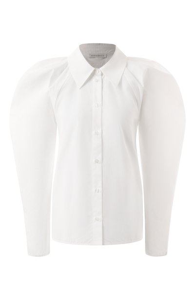 Женская хлопковая рубашка NINA RICCI, арт. 24ACT0005/C01077