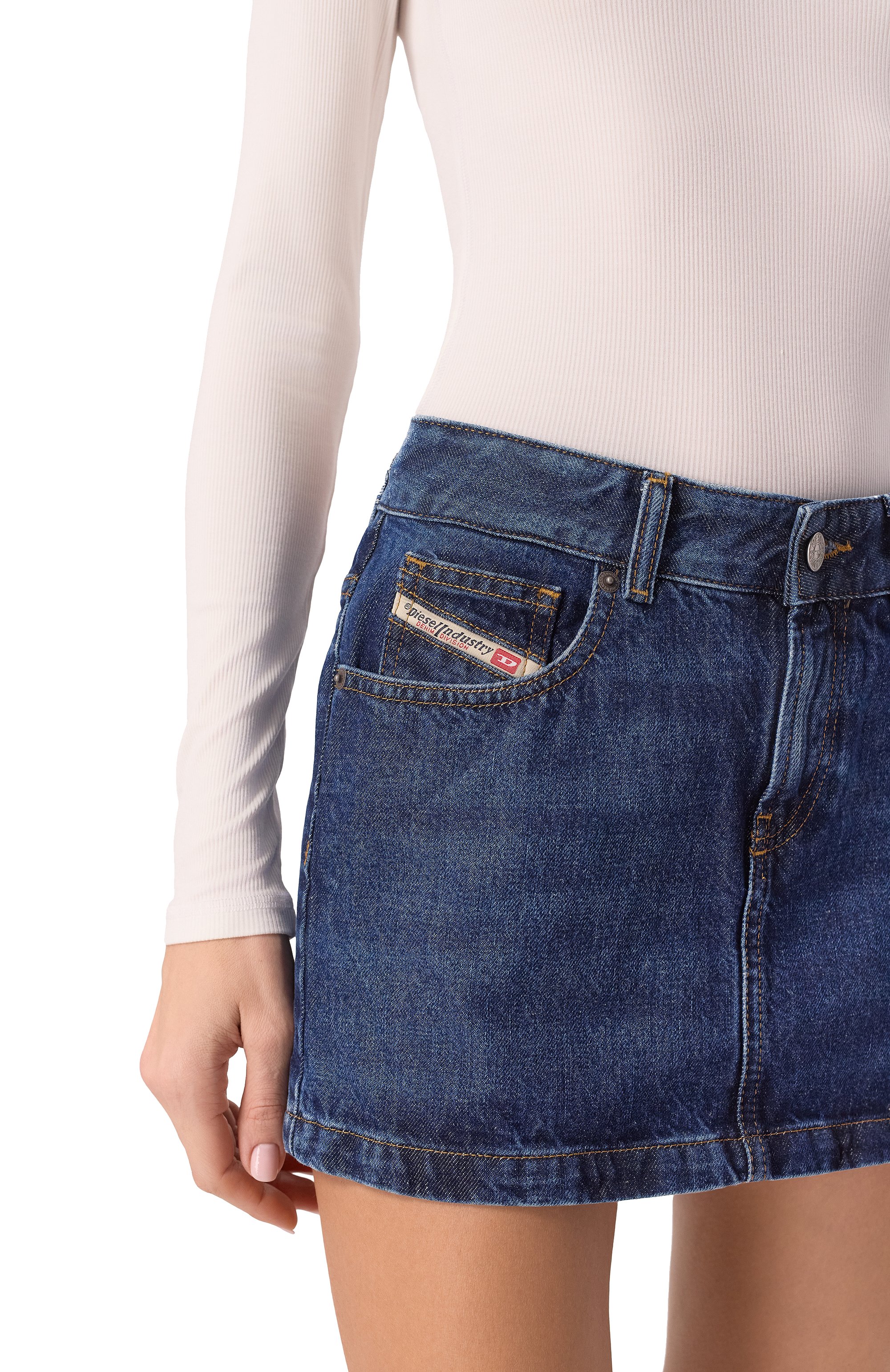 Джинсовая юбка DIESEL, арт. A04935/09I27, фото 5