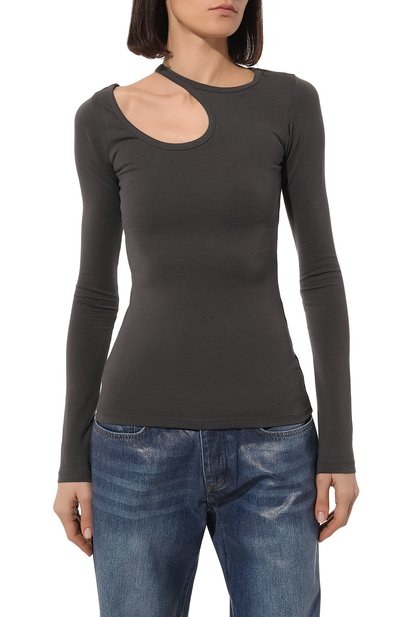 Хлопковый лонгслив LOW CLASSIC, арт. L0W23SC_TS090_CC, фото 3