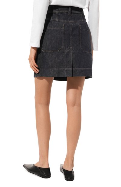 Джинсовая юбка BRUNELLO CUCINELLI, арт. MA116G3341, фото 4