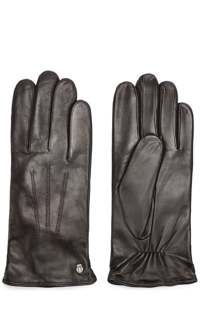 Кожаные перчатки с подкладкой из смеси шерсти и кашемира ROECKL, арт. 13011-601, фото 2
