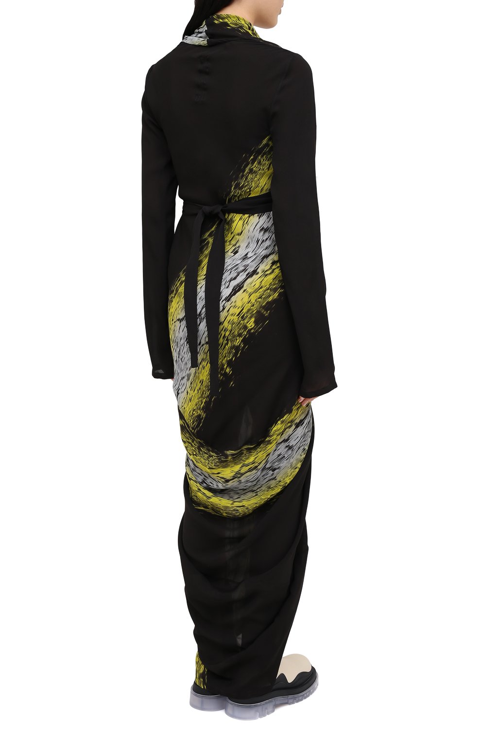 Платье из вискозы RICK OWENS, арт. RP20F2562/CCL, фото 4