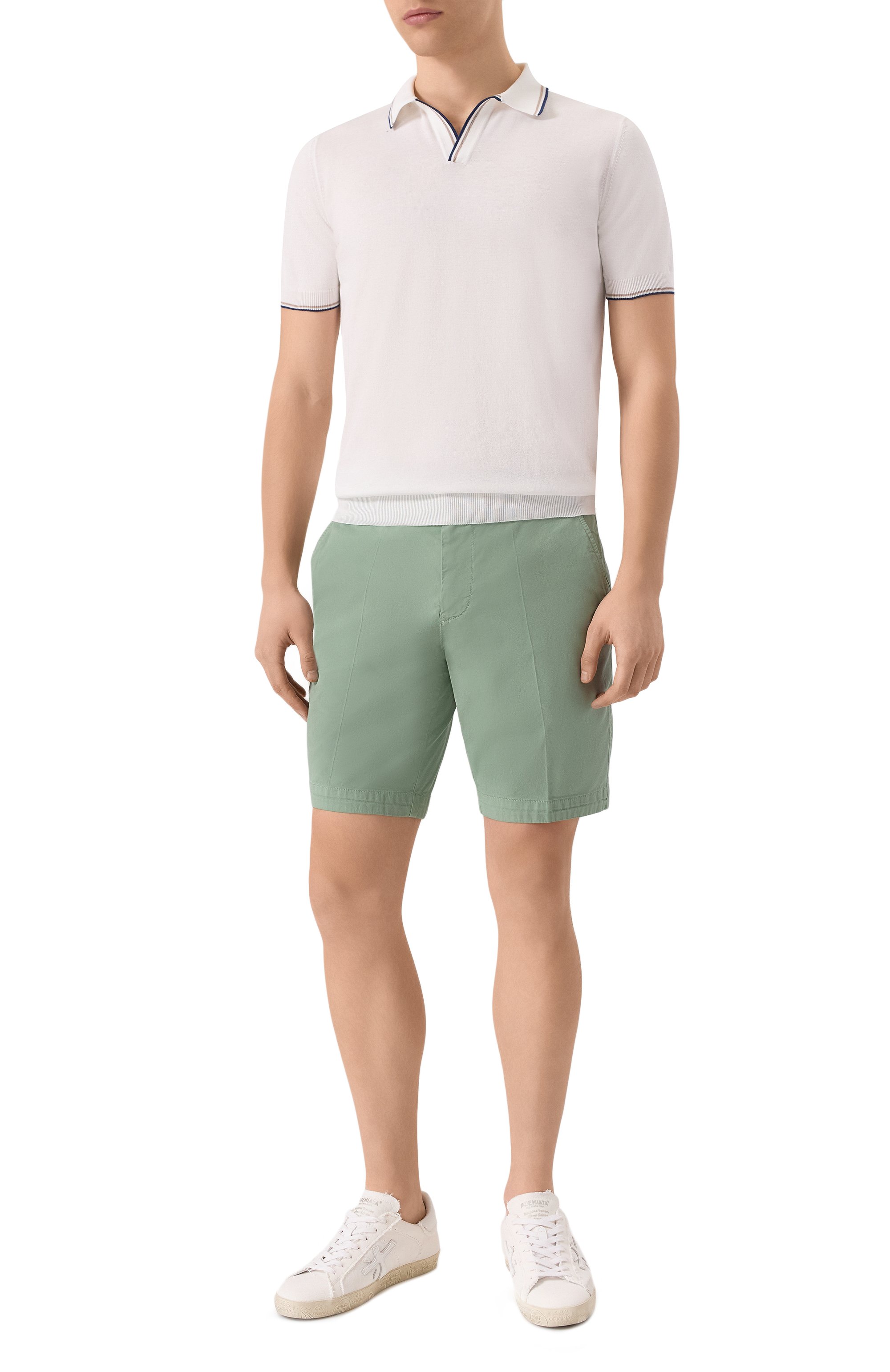 Хлопковые шорты BOSS, арт. 50540743, фото 2