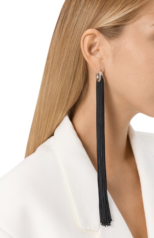 Серьги Jil Sander J12VG0316 P7400 Чёрный  J12VG0316 P7400 Фото 2