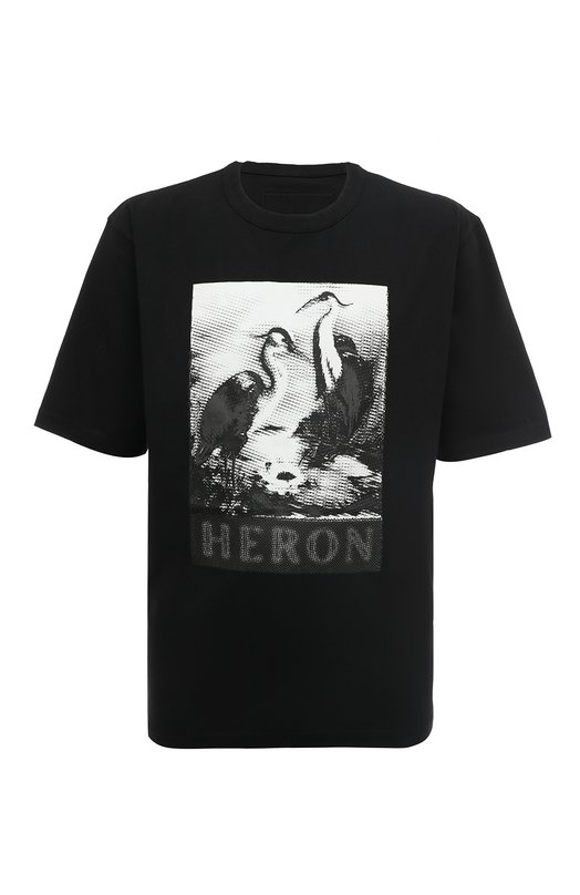 

Хлопковая футболка Heron Preston, Чёрный
