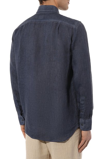 Льняная рубашка 120% LINO, арт. 31ALIM1081/0000115/S00, фото 4