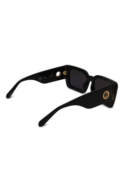 Солнцезащитные очки LINDA FARROW черного цвета по цене 59950 руб., арт. LFL1297C1SUN, фото 4 Солнцезащитные очки LINDA FARROW, арт. LFL1297C1SUN, фото 4