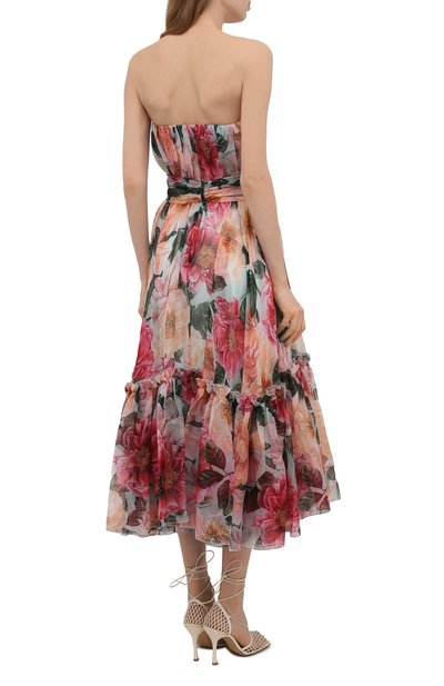 Шелковое платье DOLCE & GABBANA, арт. F6I6BT/IS1E1, фото 4