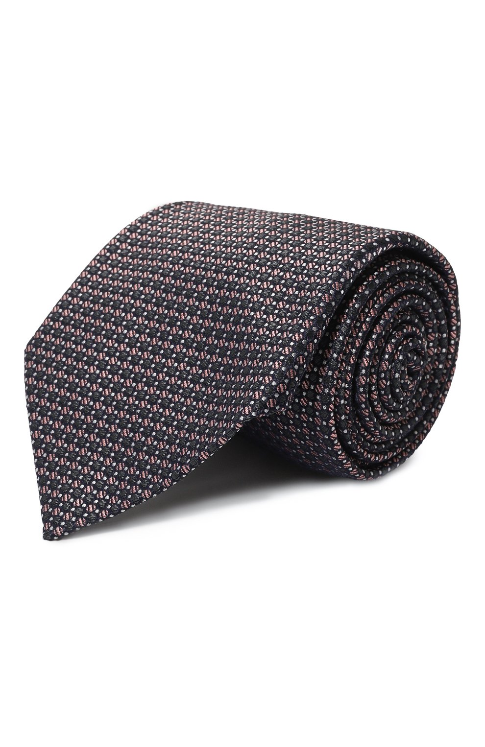 Шелковый галстук LANVIN розового цвета по цене 15400 руб., арт. 8078/TIE, фото 1 Шелковый галстук LANVIN, арт. 8078/TIE, фото 1