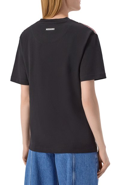 Хлопковая футболка MISSONI, арт. DS25SL02/BJ00N6, фото 4